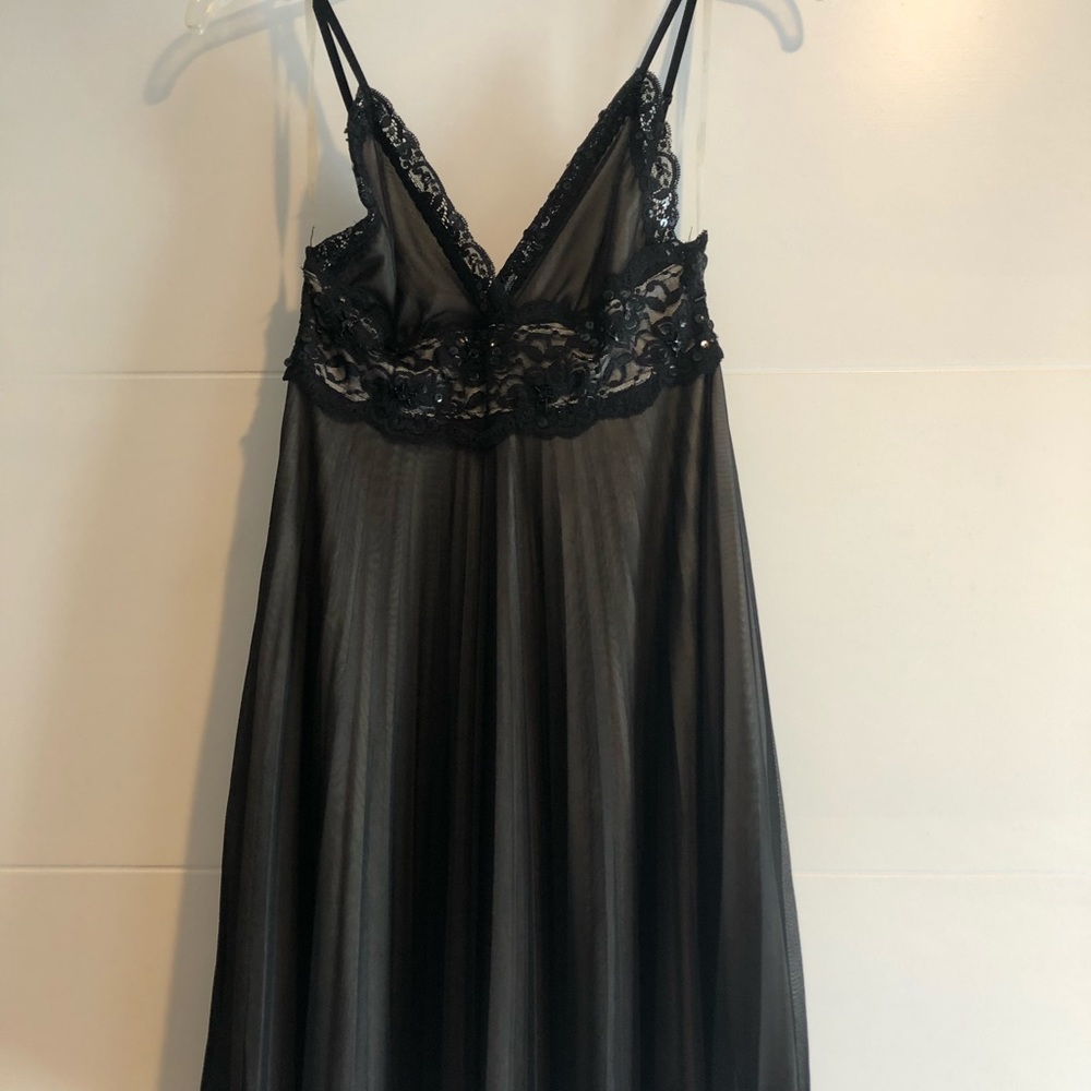 Baby doll dress with sequin detail